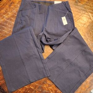 NWT  Old Navy Women’s High Rise Pull On Wide Leg Pants Black Size Medium NEW